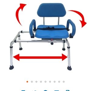 Platinum Healthcare sliding shower transfer bench. Sell for over 300. Brand new.